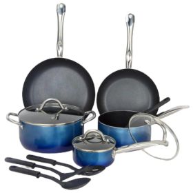 Home Daily Delicacies Pot 12-Piece Safe Non-Stick Cookware Set